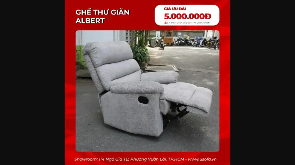GHẾ THƯ GIÃN ALBERT