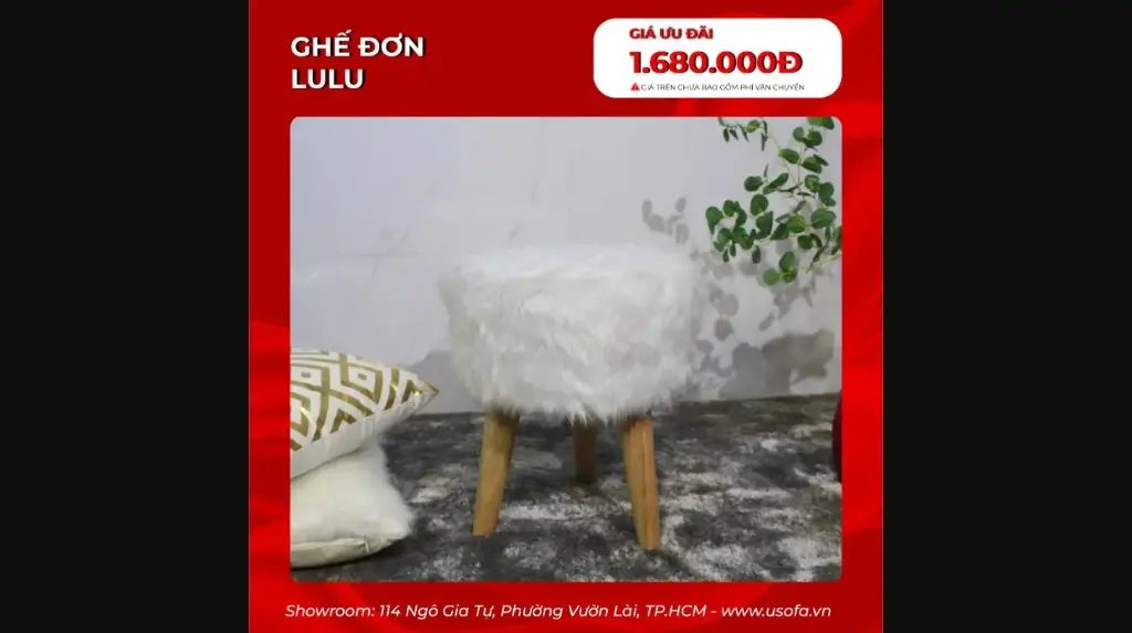 GHẾ ĐƠN LULU