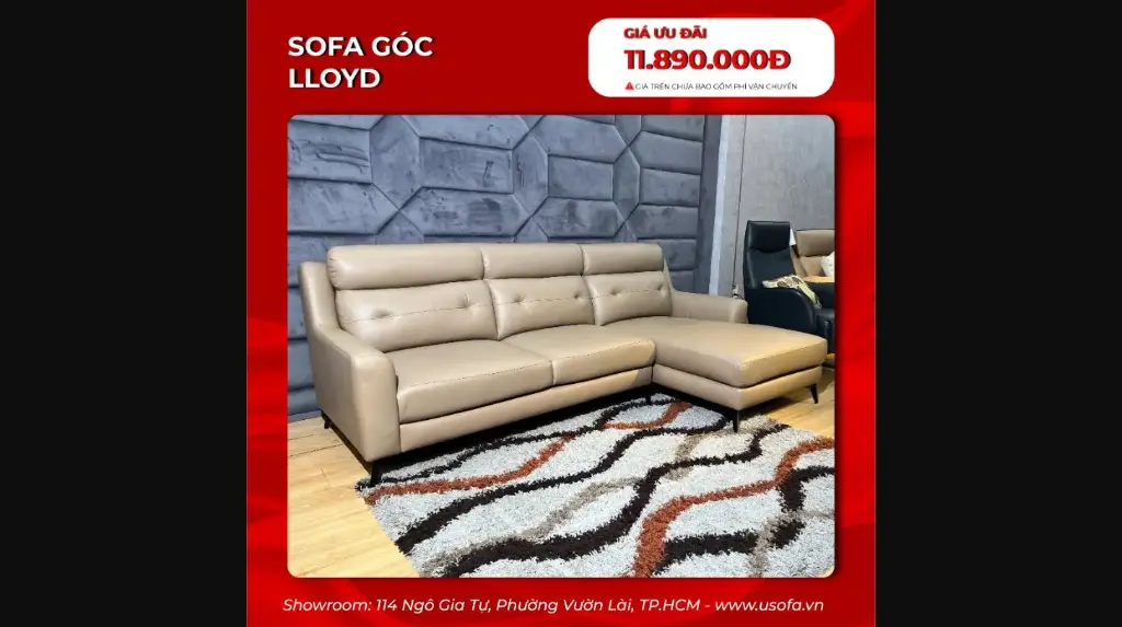 SOFA GÓC LLOYD